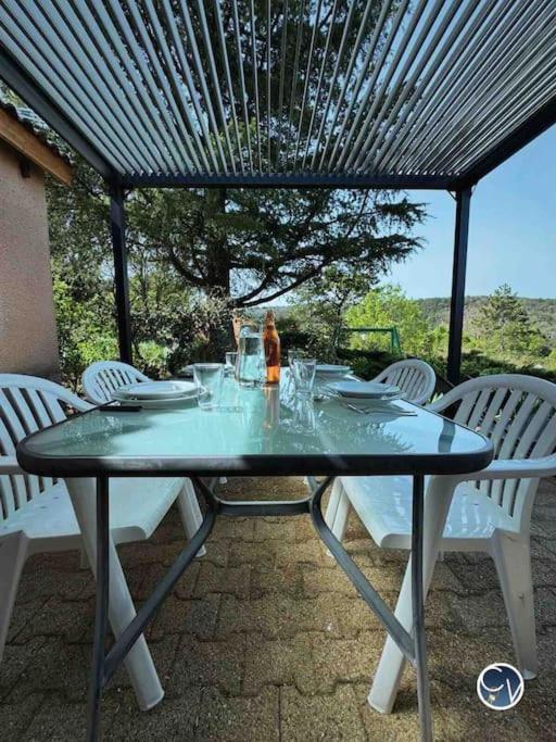 Apartamento St-Germain - Les Terrasses De L'Ardeche - Piscine Salavas Exterior foto